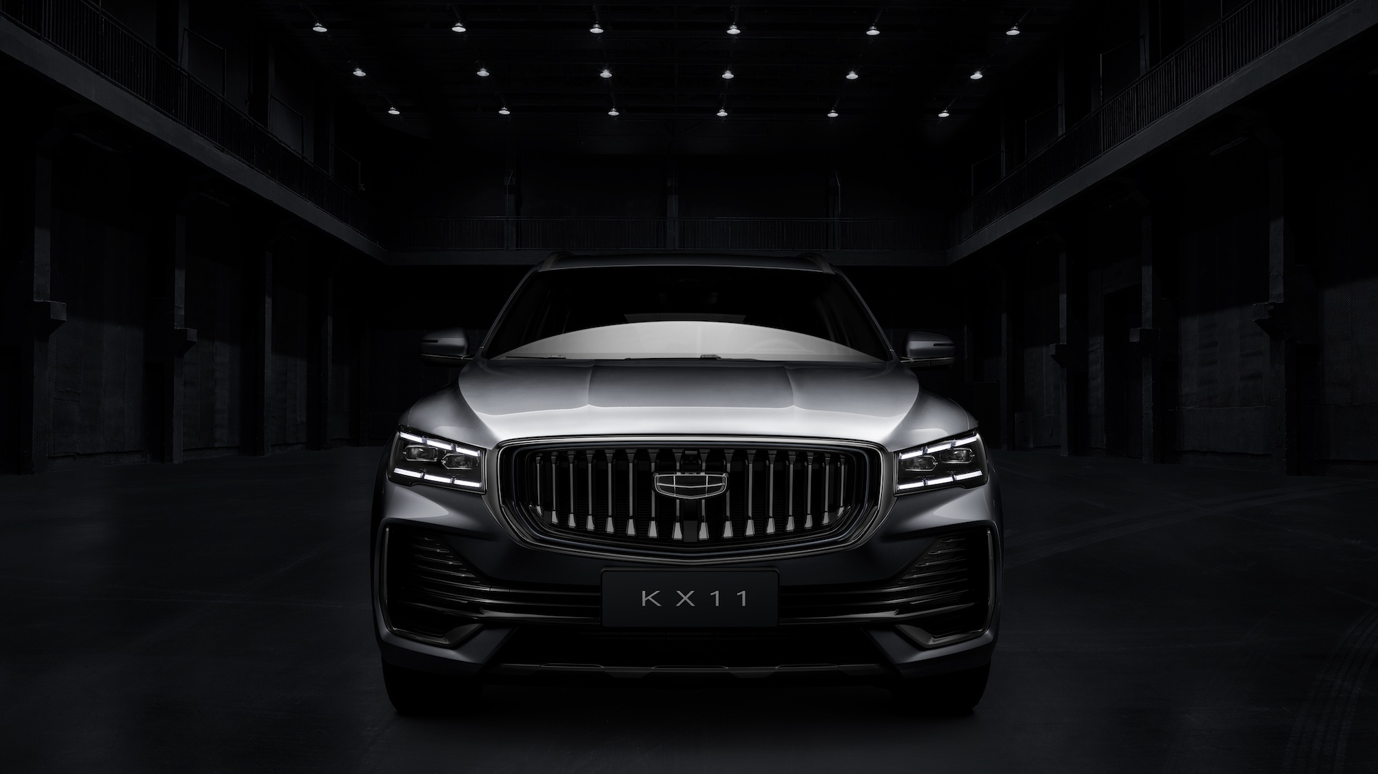 搭载吉利4.0时代CMA架构 吉利旗舰SUV KX11官图首曝