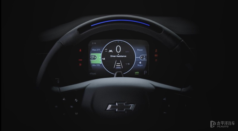 CES2021：新一代雪佛兰Bolt预告 全新数字仪表