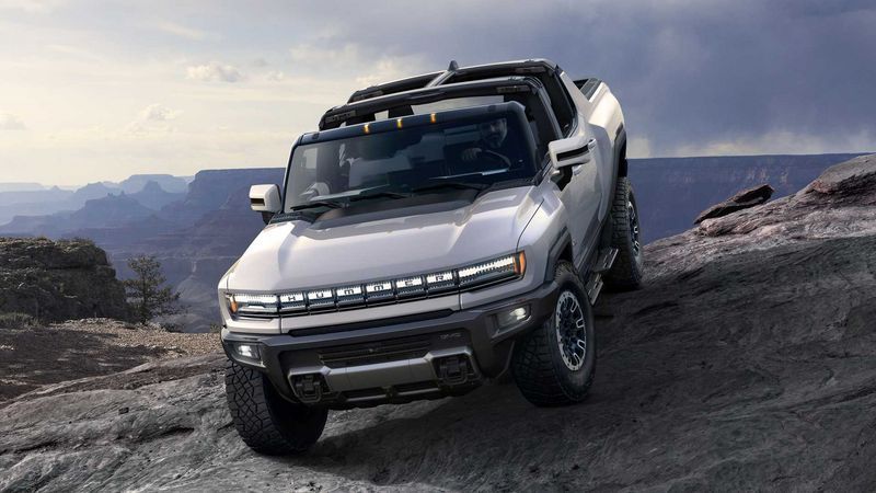 1000马力/3秒破百 HUMMER EV皮卡2月7日亮相